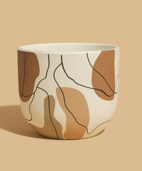 Abstract Ceramic Pot