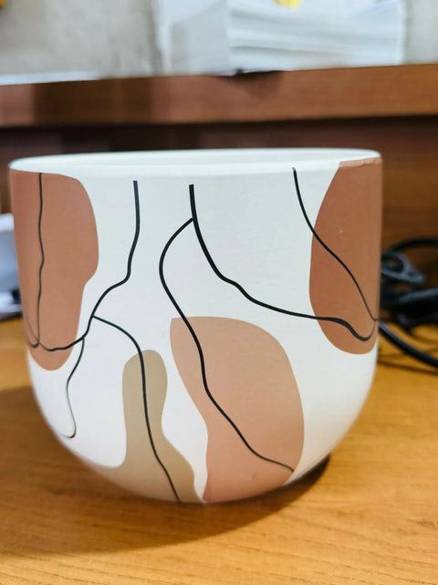 Abstract Ceramic Pot